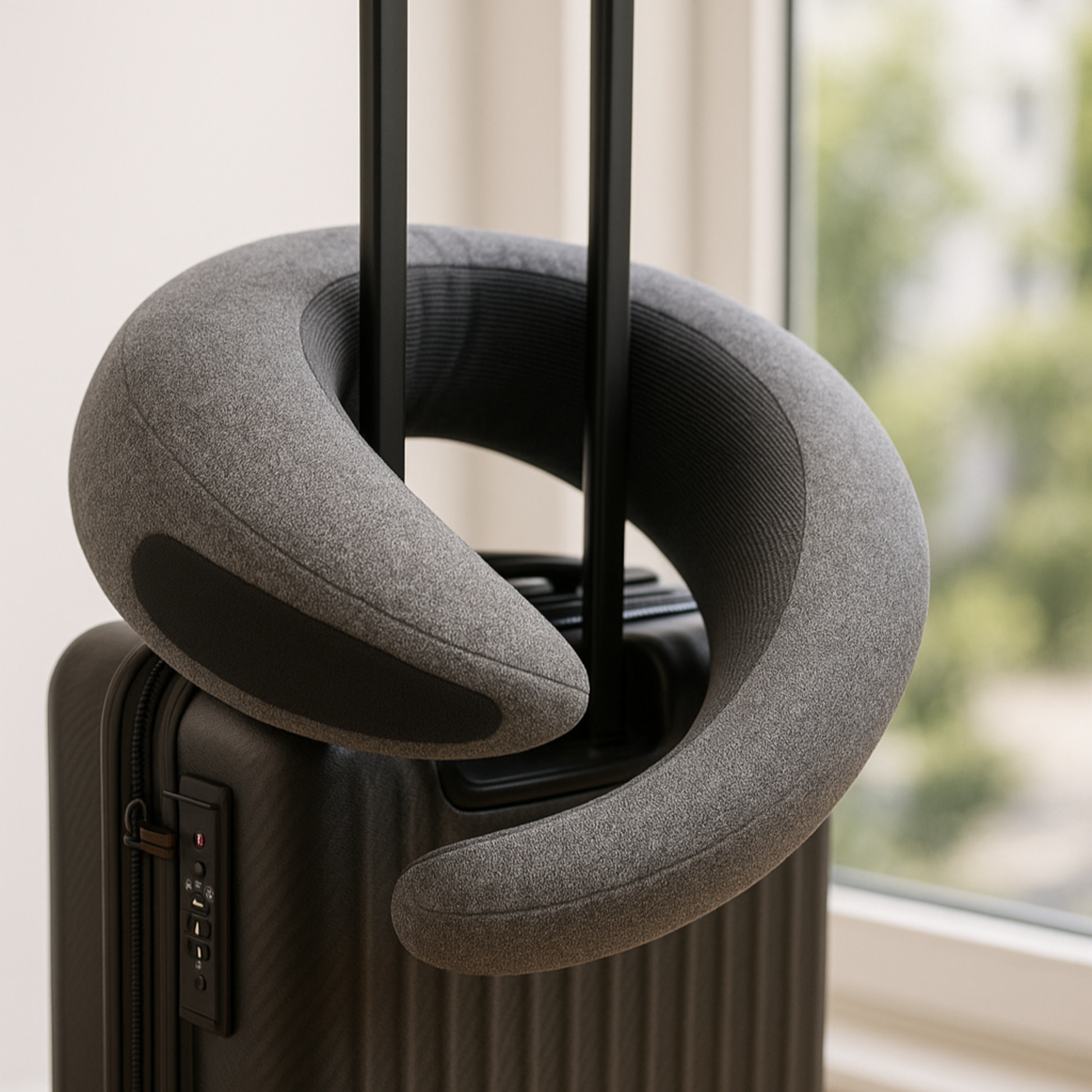 Driftoo™ Neck Pillow – Memory Foam Cushion for Airplanes, Cars & Naps
